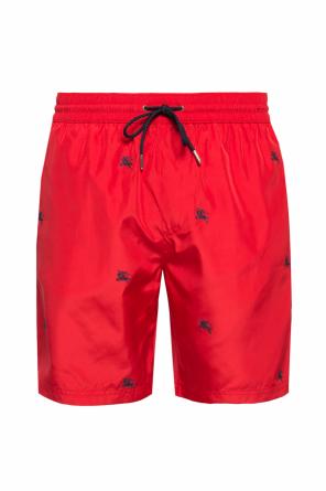 Logo-embroidered swim shorts, zdjęcie 1 Logo-embroidered swim shorts od Burberry